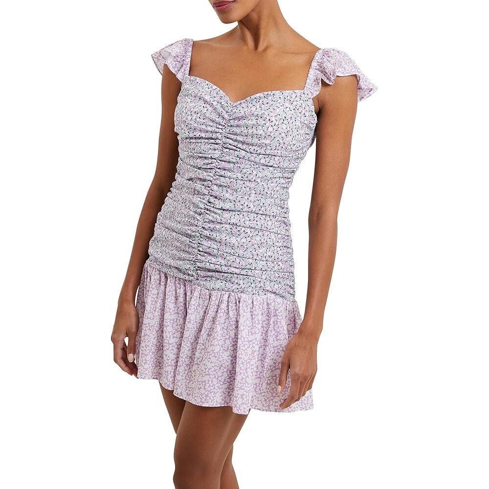 French Connection Women's Enora Breya Verona Ruched Dress Size 8